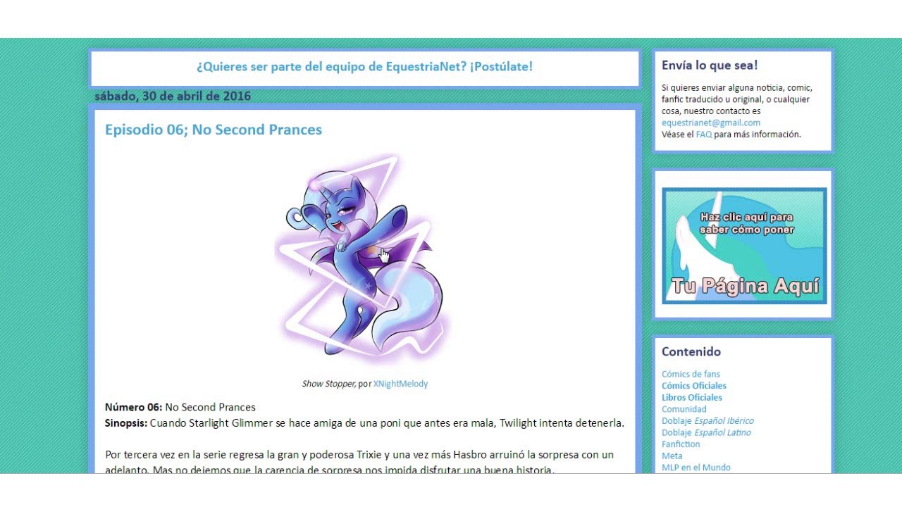 Como Descargar Capitulos de My Little Pony: Friendship is Magic | Winona MLP