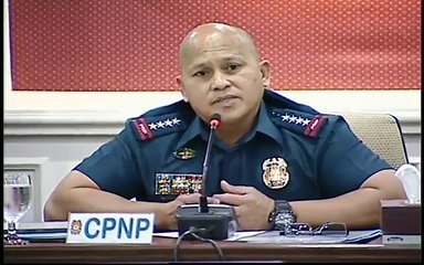 Press conference ni Philippine National Police chief Ronald M. Dela Rosa
