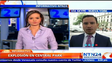 Al menos un herido en una explosión registrada en Central Park en Nueva York, según medios locales