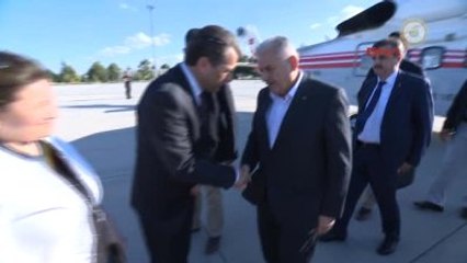 Eskişehir Başbakan Yıldırım, Muharip Hava Kuvveti ve Hava Füze Savunma Komutanlığı'nı Ziyaret Etti