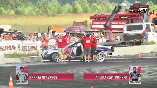 Drift Ukraine: Никита Лукьянов VS Александр Гринчук (авария)