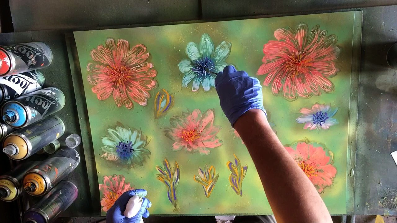 Fleurs phosphorescentes