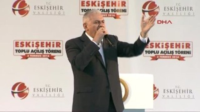 Eskişehir-Başbakan Yıldırım Toplu Açılış Töreninde Konuştu