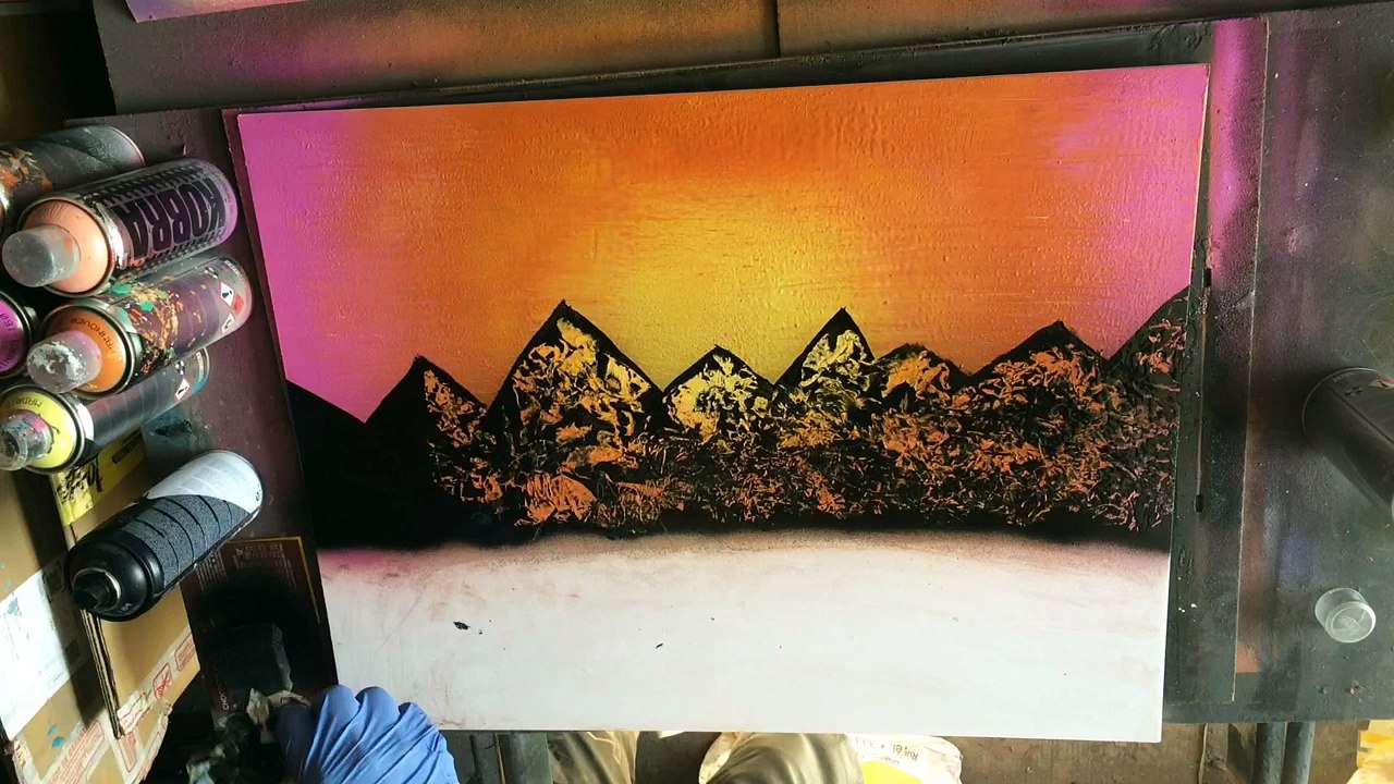 Paysage de montagne 2