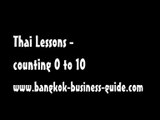 Thai Lessons - counting 0 - 10