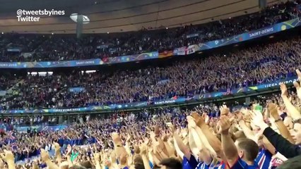 Tout le stade de France reprend le clapping islandais (frissons garantis)