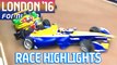 Rush Hour! Race Highlights - Visa London ePrix 2016 (Sun) - Formula E