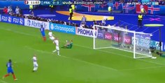 1-0 Oliver Giroud Goal - France 1-0 Iceland - 03-07-2016