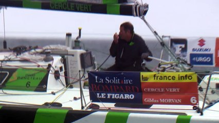Solitaire Bompard Le Figaro - Gildas MORVAN ( Cercle Vert )