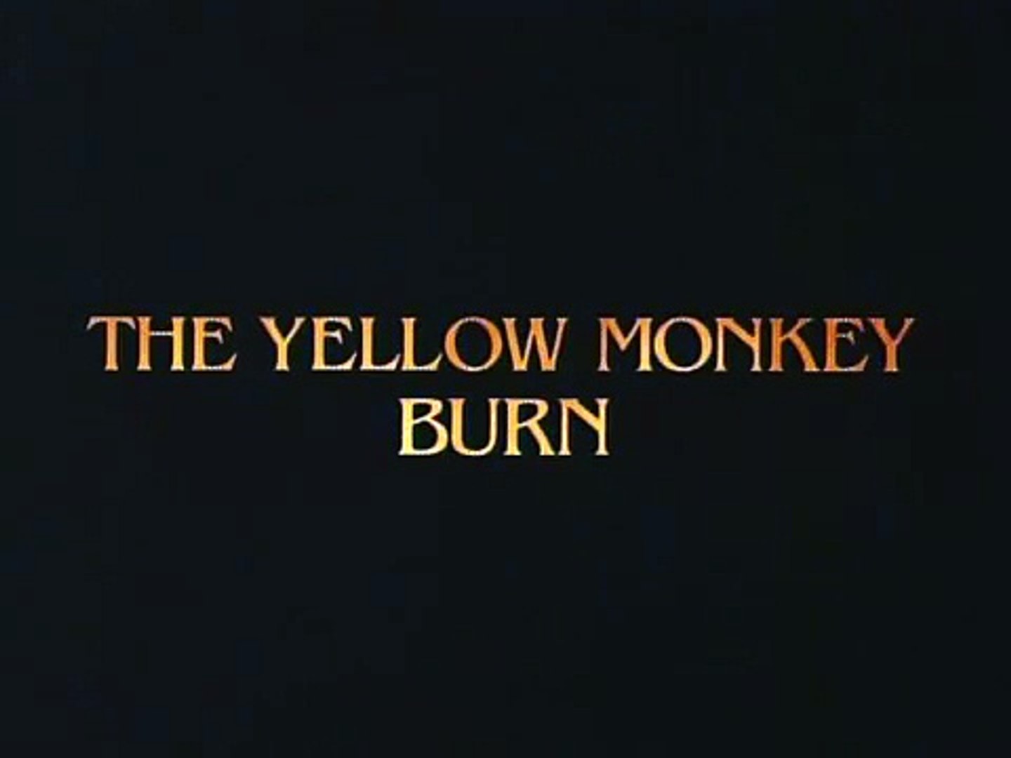 The Yellow Monkey Burn Video Dailymotion