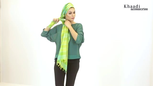 Different ways to Turban Scarf Styles