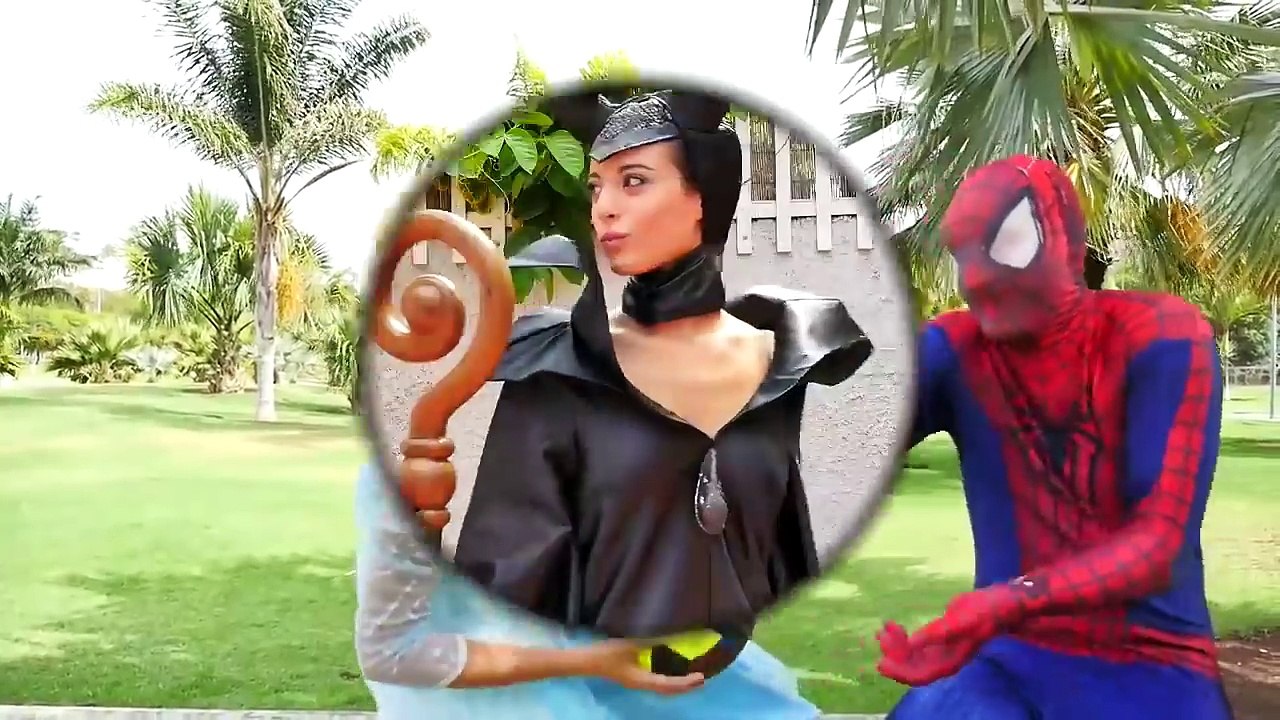 Spider-Man is in love with a mermaid! Joker vs. Frozen Elsa! Superheroes in real life!