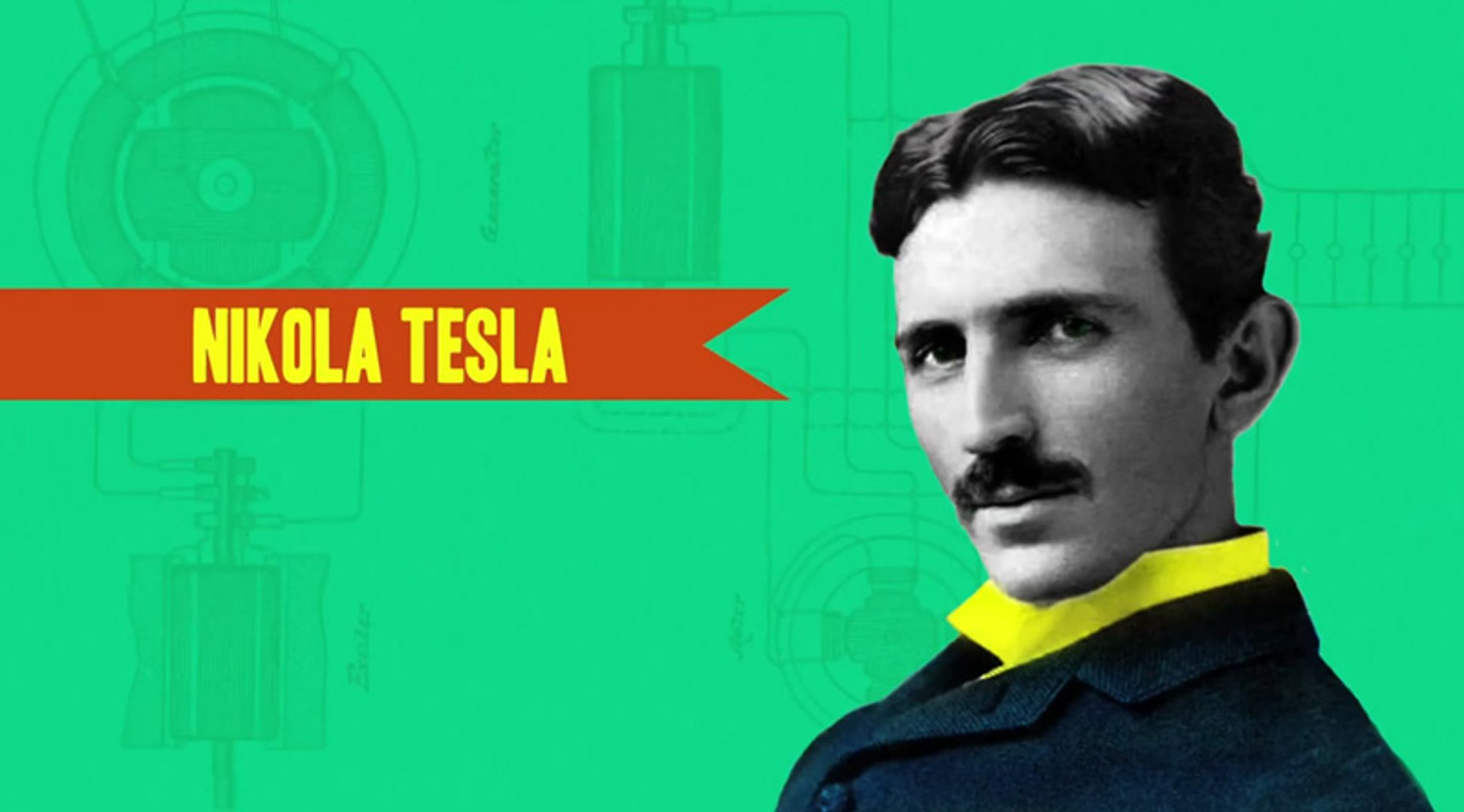 ⁣Nikola Tesla Great Minds