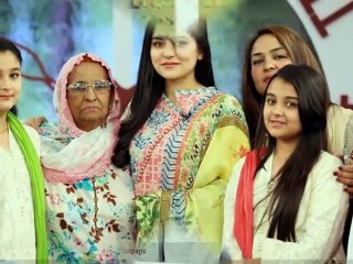 Amjad Sabri With Complete Family In Morning Show With Sanam Baloch