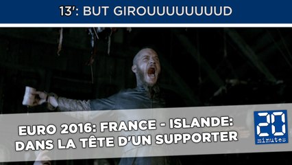 Euro 2016: France - Islande: Dans la tête d'un supporter (en GIF)