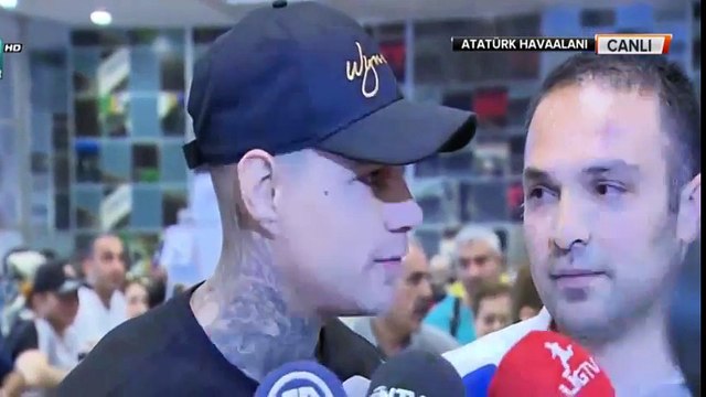 Gregory Van der Wiel, İstanbul'da!