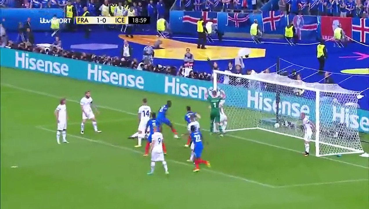 Todos Gols HD - Francia 5-2 Islandia Euro 2016 - 07/03/2016 HD