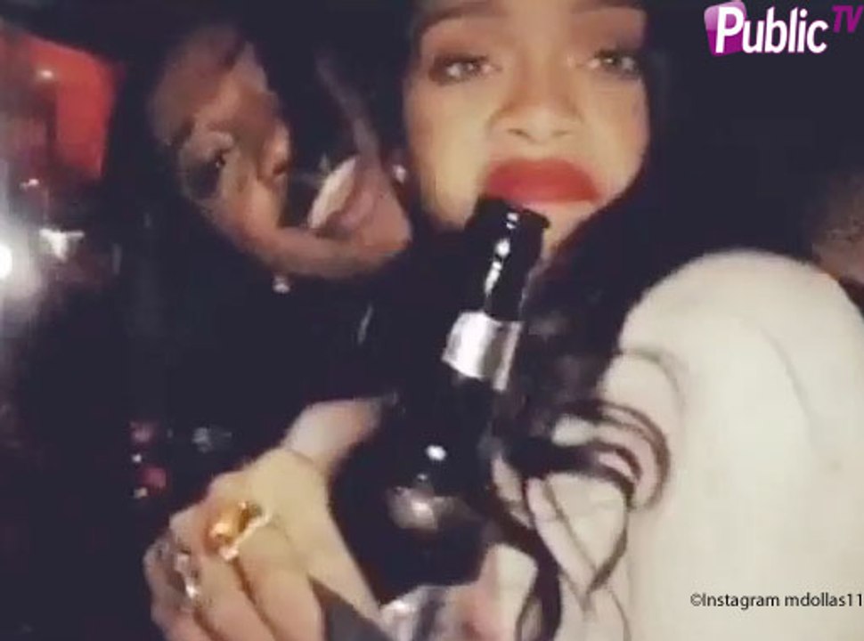Rihanna : sa folle soirée à Londres... Danse, alcool, délires, son amie filme tout !