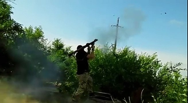 Чеченские добровольцы в Украине испытали новое оружие против российских боевиков