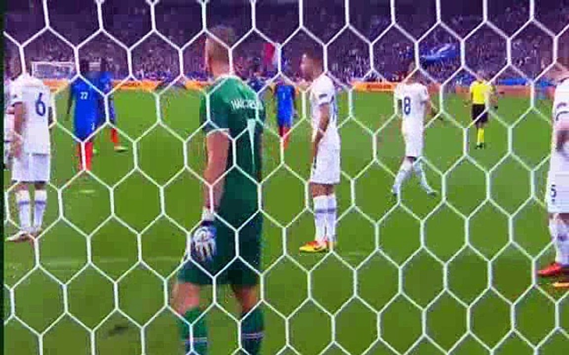 أهداف مباراة فرنسا 5-2 أيسلندا - يورو 2016 - تعليق رؤوف بن خليف
