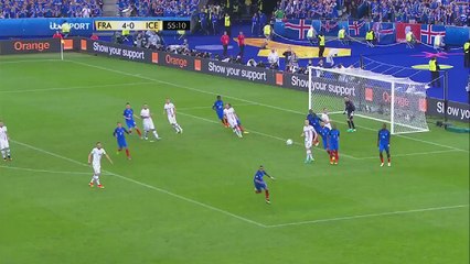 But de Sigthorsson - France vs Islande 4-1 Euro 2016 - 2016.7.03 HD
