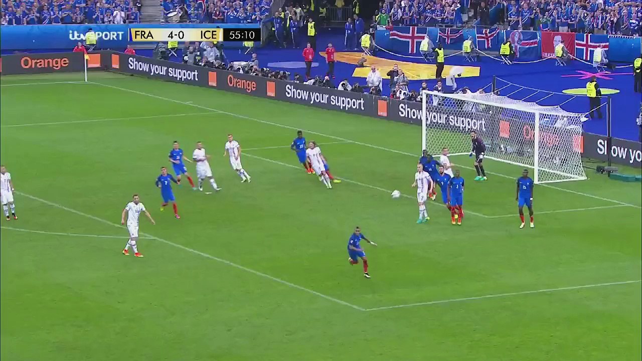 But de Sigthorsson - France vs Islande 4-1 Euro 2016 - 2016.7.03 HD