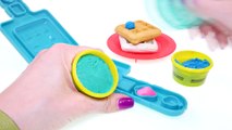 Play Doh Sparkle Breakfast Food _ How To Make Fun Playdough Sparkle Breakfast Food with DCTC