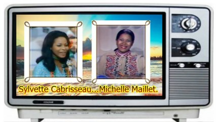 Les  TÉLÉSPEAKERINES   MARTINIQUAISES: Michelle Maillet et Sylvette Cabrisseau.