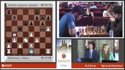 Your Next Move Grand Chess Tour Day 2 Rapid Round 7 - Chess24