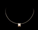 2016 Cartier C de Necklace Diamond Yellow Gold/Pink Gold/White Gold