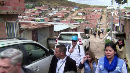 ACNUR: es prioritario legalizar casas de desplazados en Colombia