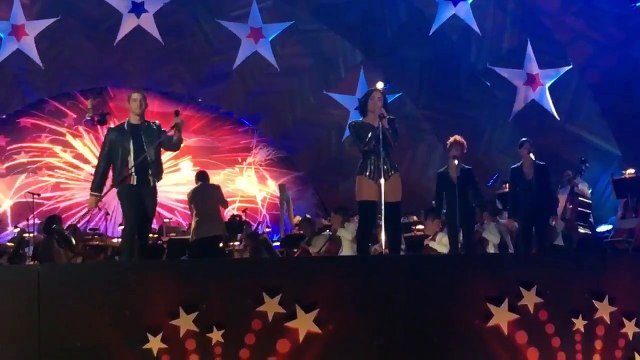 Demi Lovato - Close - Nick Jonas - Boston Pops Fireworks Spectacular 3 July 2016 Live!