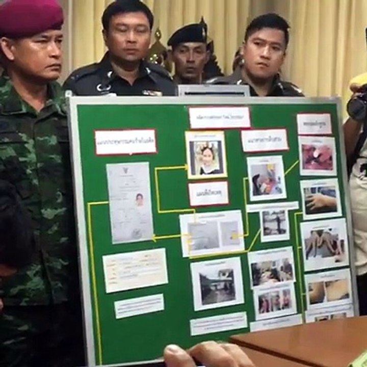 ตำรวจแถลงจับผู้ต้องหาบุกห้องพักฆ่าปาดคอครูอิ๋วที่แก่งคอย จ.สระบุรี
