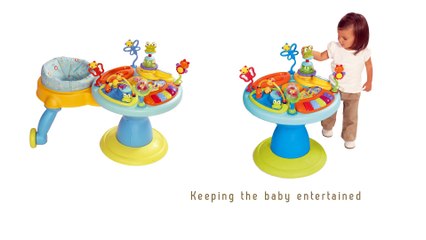 Bright Starts around we go walker, Doodlebugs - Child activity station