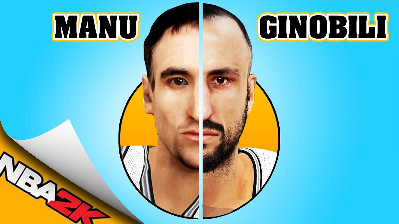 MANU GINOBILI from NBA 2K4 to NBA 2K16