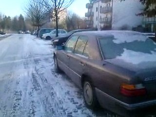 w124 200D Kaltstart -17°C