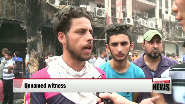 Iraq mourns Baghdad terror attack victims