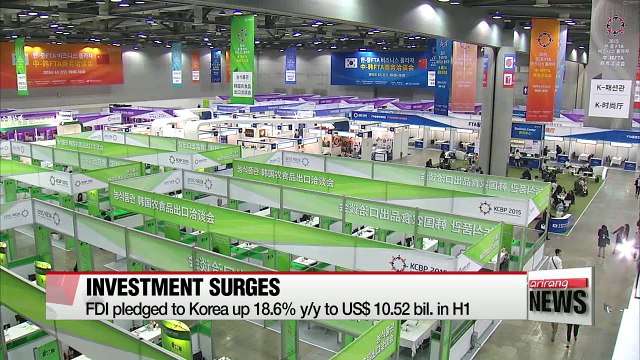 FDI pledged to Korea hits record high in H1