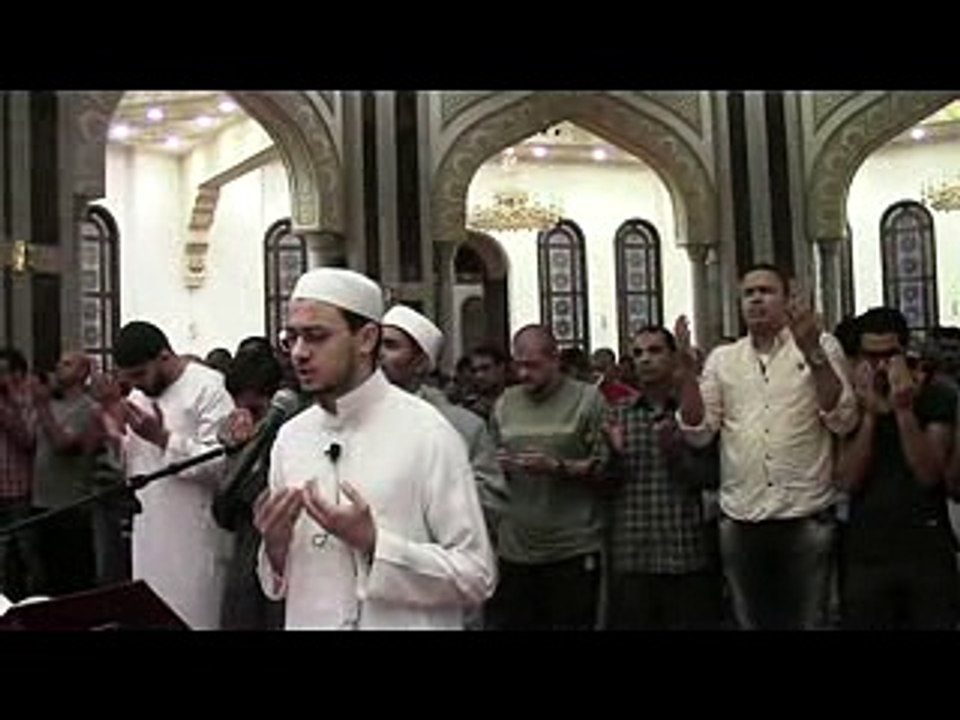 دعاء ختم القرآن فى صلاة التراويح بمسجد المشير ط...