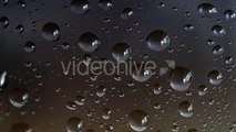 Drops On the Glass Rainy Wet Window Glass - Stock Footage | VideoHive 12030898