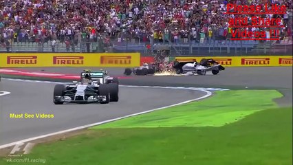 Formula 1 Crashes - Shocking and Horrible - Формула-1 - Video 2016