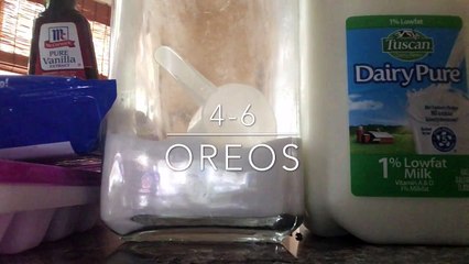 No Ice Cream Oreo Milkshake