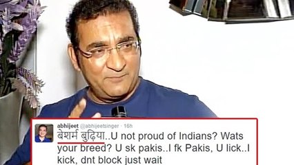SHOCKING! Singer Abhijeet SLAMS Journalist ‘Besharm Budhiya'