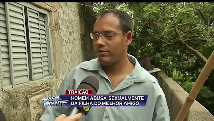 12 2 13   Menina de 10 anos é estuprada pelo melhor amigo do pai   TV BANDEIRANTES   BRASIL URGENTE