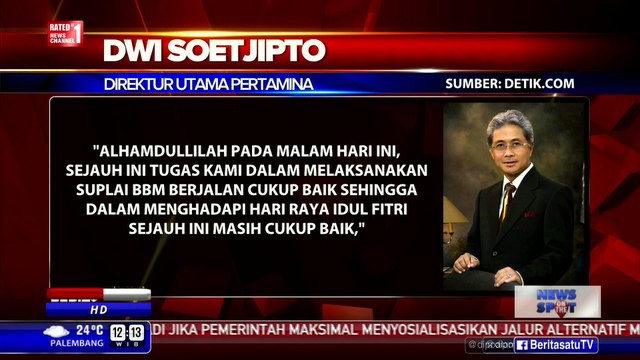 Pertamina Jamin Stok BBM Aman Selama Lebaran