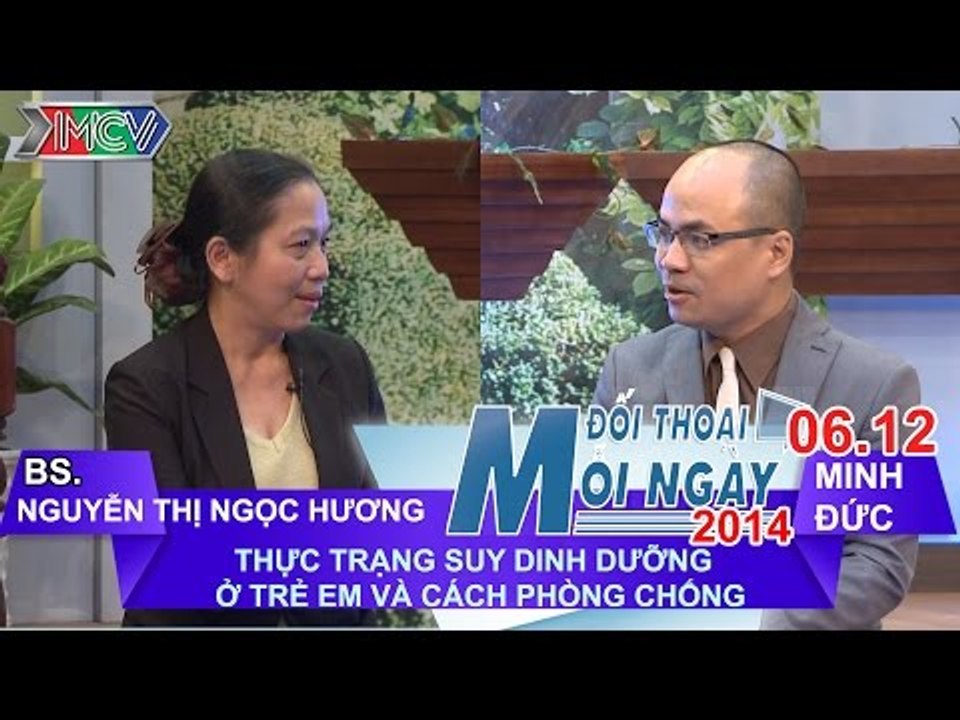 Suy dinh dưỡng trẻ em - BS CK1 Nguyễn Thị NGọc HƯơng | ĐTMN 061214