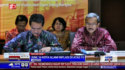 BPS: 14 Kota Alami Tekanan Inflasi