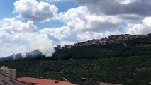 İstanbul Maltepe Başıbüyük orman yangın anı görüntüleri izle - 6 Temmuz 2016