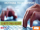 Find quick solution on Hotmail Tech Support number 1-877-761-5159
