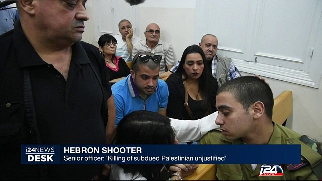 Killing of subdued Palestinian unjustified : Senior officer about the Hebron shooting
